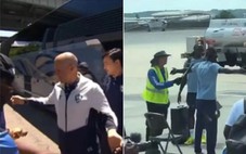 Dân mạng tức giận khi xem video tuyển Sengegal và Uzbekistan bị kiểm tra 'giống tội phạm' khi đến Mỹ