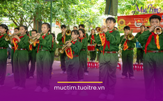 Rộn ràng Liên hoan Tiếng kèn Đội ta chủ đề "Em là chiến sĩ Giải phóng quân Thành phố Bác Hồ"