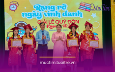 124 học sinh rạng rỡ tại Lễ phát thưởng Giải Lê Quý Đôn năm học 2024 - 2025
