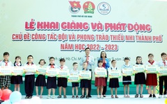 Thiếu nhi Thành phố Bác chăm ngoan, học tốt, tiếp bước cha anh