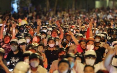 Pháo hoa rực sáng chào mừng năm mới 2024