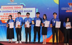 Tuyên dương 109 cán bộ Đoàn trúng tuyển đại học, cao đẳng