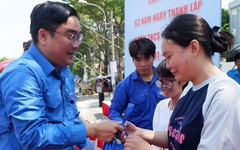 Lan tỏa làm việc tốt trong Ngày Đoàn viên mừng sinh nhật Đoàn