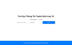 Đã có điểm thi tuyển sinh lớp 10 tỉnh Tiền Giang