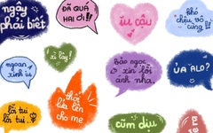 Gen Z tự sáng tạo sticker bày tỏ cảm xúc trên messenger