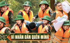 Sao nhập ngũ tập 11: các chiến sĩ diễn tập cứu nạn, cứu hộ bão, lũ