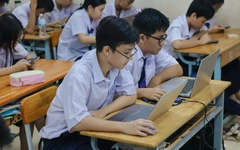 Học sinh Trường THPT Bùi Thị Xuân thử sức với hình thức kiểm tra mới