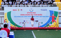 Khai mạc Vòng chung kết Giải bóng đá công nhân, viên chức Việt Nam 2025