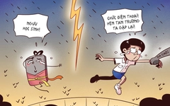 Học sinh - điện thoại, hẹn tan trường gặp lại!