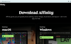 Canva mở quyền truy cập miễn phí bộ công cụ thiết kế Affinity
