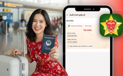 Hướng dẫn thêm, xuất trình hộ chiếu trên VNeID