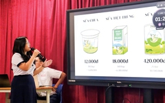 Học sinh Trường THPT Lê Quý Đôn: Học và tập làm 'doanh nhân'