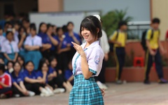 Teen Trường THPT Lê Trọng Tấn thỏa sức thể hiện cá tính với random dance