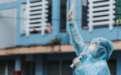 Công trình biểu tượng đồng lòng vượt qua COVID-19: Hướng tới tương lai lạc quan