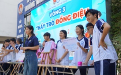 Thầy trò THPT Hồ Thị Bi thử thách độ hiểu ý, hợp sức tại sân chơi chào mừng 20-11