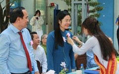 Học trò Trường THPT Nguyễn Du luôn mang theo niềm tin và kỳ vọng của thầy cô