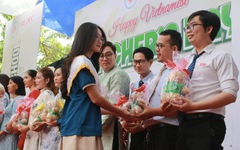 Ấn tượng với tiết mục 20-11 của thầy trò Trường THCS-THPT Trí Đức