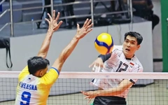 Ngôi sao bóng chuyền Indonesia Rivan Nurmulki chia tay đội tuyển sau SEA Games 33
