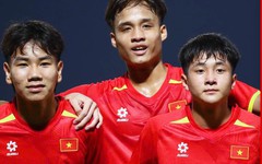 Thắng 14-0, U17 Việt Nam dẫn đầu ở vòng loại châu Á