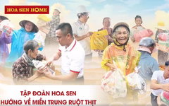 Tập đoàn Hoa Sen khẩn trương cứu trợ giữa cao điểm mưa lũ