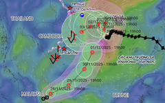 Kỳ lạ chưa từng thấy: Áp thấp nhiệt đới hình thành ở vĩ độ thấp và đi về hướng đông
