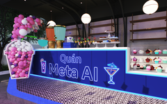 Cuối tuần đến Quán Meta AI ăn bún riêu Taco, sundae cơm chiên, kem gạo rang