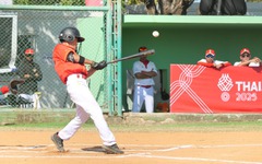 Bóng chày Việt Nam thua đậm Indonesia 3-19 tại SEA Games 33