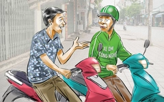 Anh chồng và bác tài cùng chung nỗi niềm 'chờ đợi và chờ đợi'