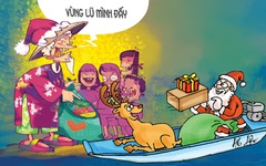 Ông già Noel vùng lũ