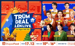 B.O.F tái xuất ShopeeFood 'Trùm deal lên live 17.12' hứa hẹn khiến fan chao đảo vì cuộc hội ngộ