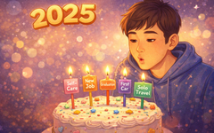 Chiếc bánh thành tựu và những cách bạn trẻ tổng kết năm 2025
