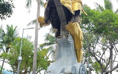 Chủ tịch Khánh Hòa yêu cầu khẩn trương sửa tượng Thánh Gióng