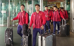U23 Việt Nam đặt chân đến Qatar