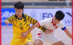 Thắng cách biệt Brunei, U16 Futsal Việt Nam vẫn lỡ hẹn trận chung kết