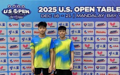 Bóng bàn Việt Nam gặt hái thành tích trên đất Mỹ