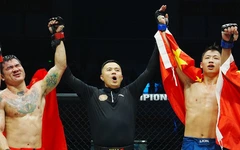 Song đấu MMA Việt Nam bất phân thắng bại với Trung Quốc