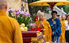 Xá lợi trái tim Bồ tát Thích Quảng Đức được an vị vĩnh viễn tại Việt Nam Quốc Tự