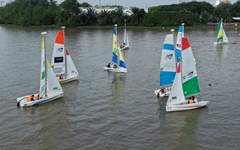 8 đội tranh tài Giải đua thuyền buồm Cần Thơ mở rộng