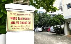 Trung tâm Quản lý nhà và chung cư ở Khánh Hòa ký hợp đồng cho thuê nhà, đất công nhưng không đấu giá