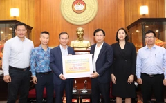 Đoàn Thể thao Việt Nam có nghĩa cử cao đẹp trước khi đi Thái Lan dự SEA Games 33