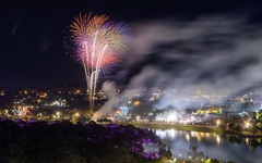 Bắn pháo hoa tầm thấp tại Đà Lạt, Phan Thiết, Gia Nghĩa, chào năm mới 2026