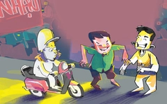 Lý do vợ đến tận quán nhậu đón mà chồng không chịu về