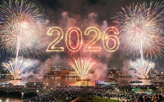 Trực tiếp bắn pháo hoa đón chào năm mới 2026