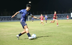 Tuyển nữ Thái Lan thắng Indonesia 8-0 tại SEA Games 33