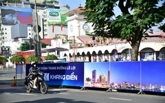 Khởi công 'làm đẹp' đường Lê Lợi, hầu hết nhà 'mặt tiền' đồng thuận