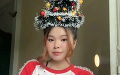 Mách bạn cách tạo kiểu tóc cây thông Giáng Sinh siêu hot năm nay