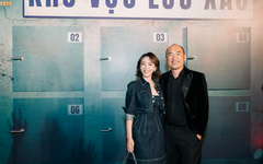 Vợ chồng Tiến Luật – Thu Trang rạng rỡ trên thảm đỏ ra mắt phim mới