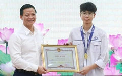 Chủ nhân HCV Olympic Vật lý châu Á: Nhỏ mê tìm hiểu sấm chớp mây mưa, lớn muốn làm kỹ sư AI