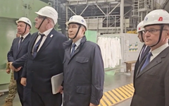 Ông Putin thăm nhà máy điện hạt nhân Kursk-2 đang được xây dựng tại khu vực Kursk