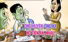 Hết huyện lại đến xã nợ 'đầm đìa' quán ăn, quán nhậu